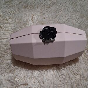 Viktor & Rolf Blush Pink Faceted Clutch